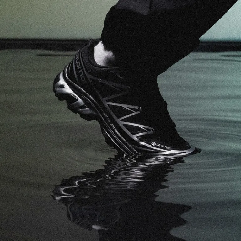 Vegane Sneaker*Salomon XT-6 GTX Black / Black / Footwear Silver