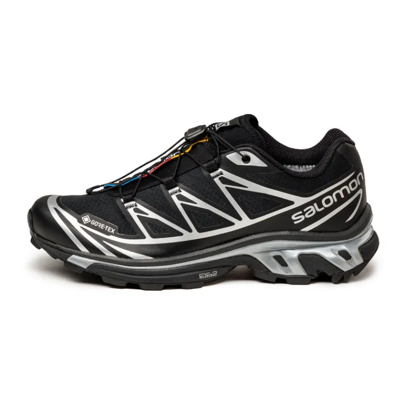 Vegane Sneaker*Salomon XT-6 GTX Black / Black / Footwear Silver
