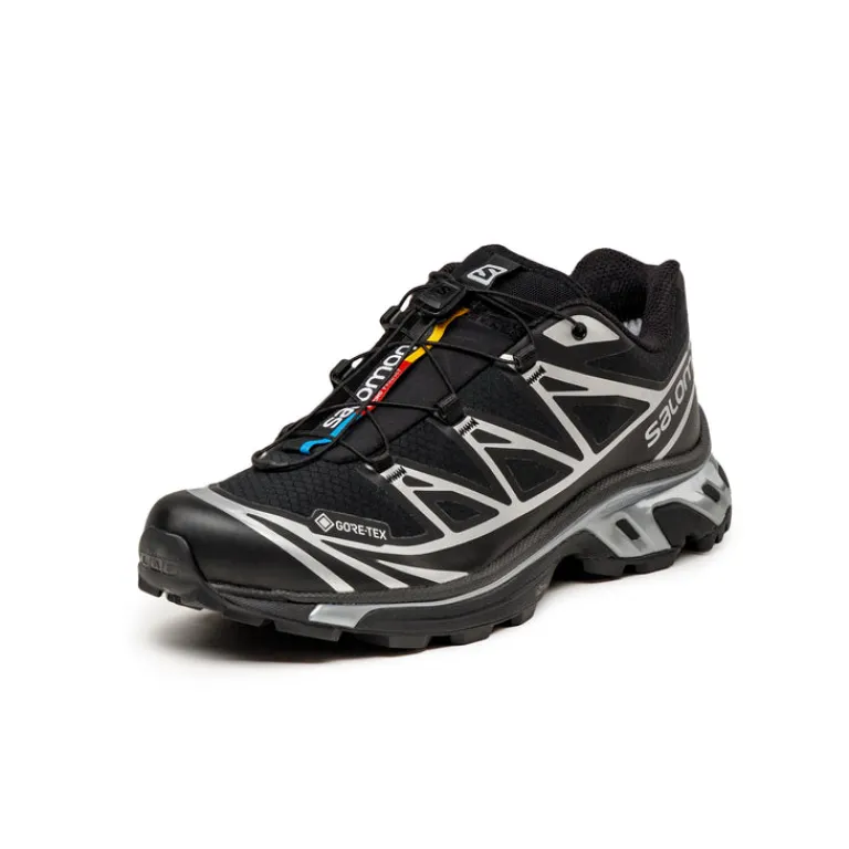 Vegane Sneaker*Salomon XT-6 GTX Black / Black / Footwear Silver