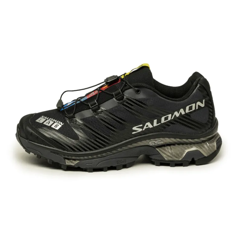 Vegane Sneaker|Outdoor Sneaker*Salomon XT-4 OG Black / Ebony / Silver Metallic
