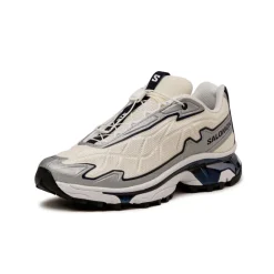 Vegane Sneaker|Outdoor Sneaker*Salomon XT-Slate Vanilla Ice / Footwear Silver / Maritime Blue