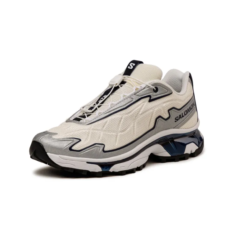 Vegane Sneaker|Outdoor Sneaker*Salomon XT-Slate Vanilla Ice / Footwear Silver / Maritime Blue