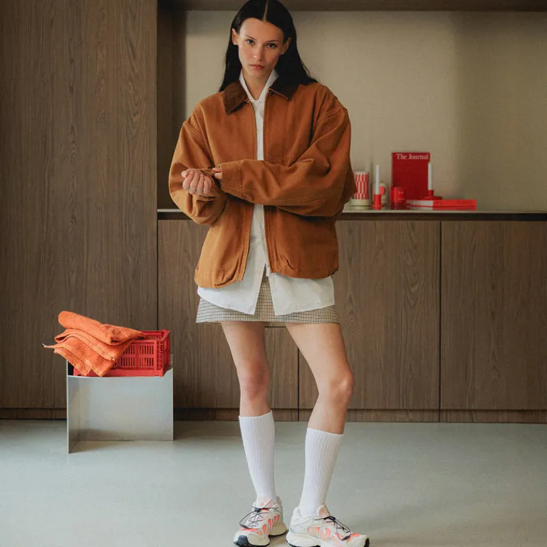 Vegane Sneaker|Outdoor Sneaker*Salomon XT-Whisper Shortbread / Red Orange / Ftw Silver