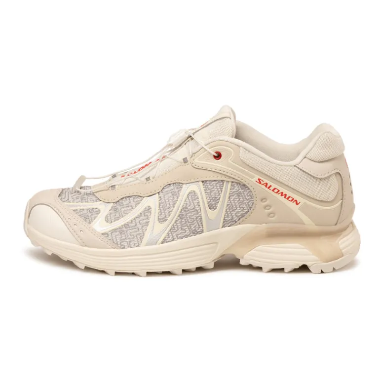 Vegane Sneaker|Outdoor Sneaker*Salomon XT-Whisper Panhui Vanilla Ice / Rainy Day / Fiery Red