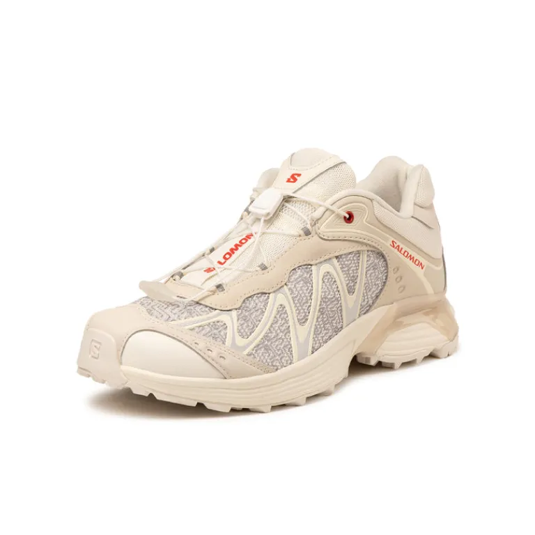 Vegane Sneaker|Outdoor Sneaker*Salomon XT-Whisper Panhui Vanilla Ice / Rainy Day / Fiery Red