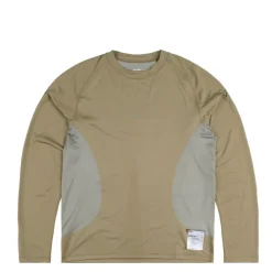 Running|T-Shirts*Satisfy AuraLite Tech Long Tee Army Green