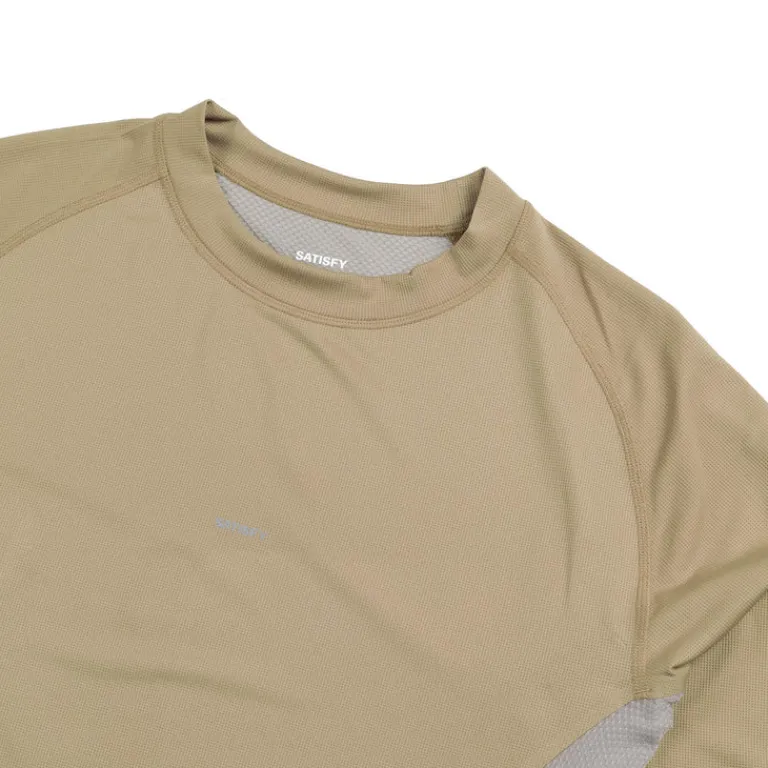 Running|T-Shirts*Satisfy AuraLite Tech Long Tee Army Green