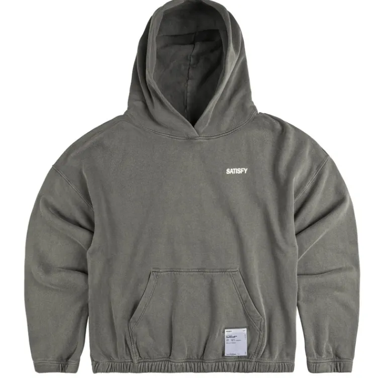 Hoodies|Running*Satisfy SoftCell Hoodie Aged Grey