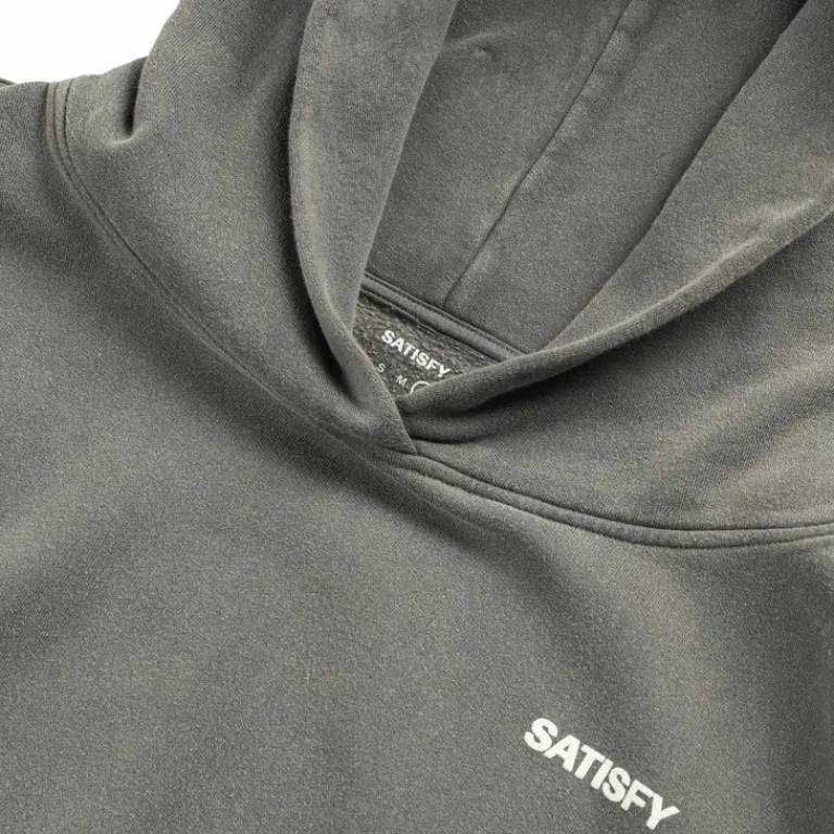 Hoodies|Running*Satisfy SoftCell Hoodie Aged Grey