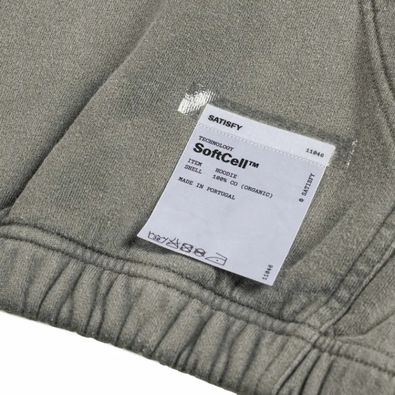 Hoodies|Running*Satisfy SoftCell Hoodie Aged Grey