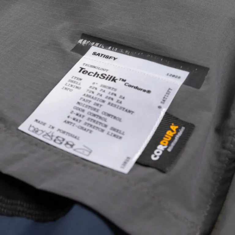 Running|Shorts*Satisfy TechSilk Cordura 8 Shorts Stone