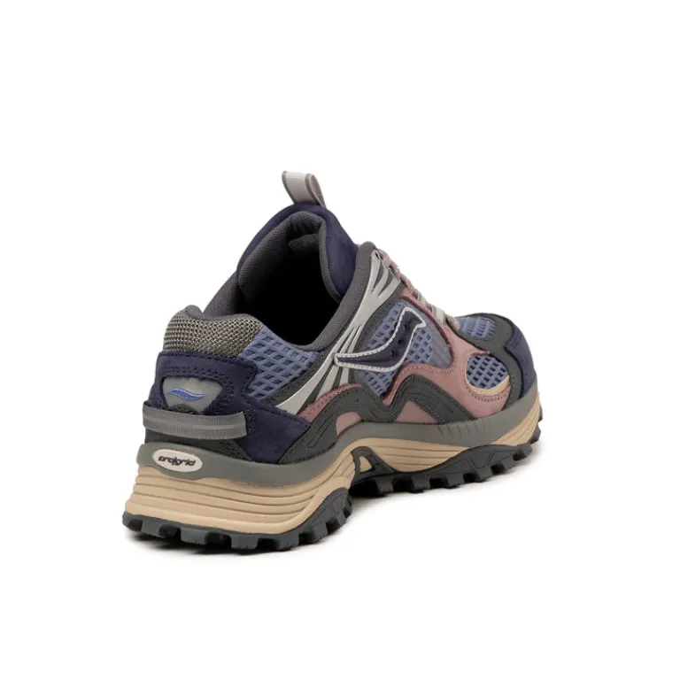 Leder Sneaker|Retro Runner*Saucony Grid Aura X Blue / Multi