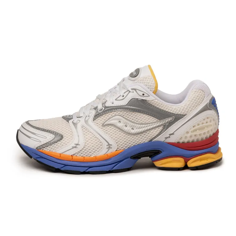 Vegane Sneaker|Weiße Sneaker*Saucony Pro Grid Triumph 4 White / Multi