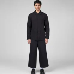 Hemden*Sefr Leo Shirt Light Black