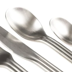 Geschirr|Küche*Service Projects Canteen Brushed - 16 pcs (Set of 4) Stainless Steel
