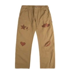 Hosen*Sky High Farm Universe SH4U Double Knee Pants Dark Beige