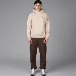 Hoodies*Sporty & Rich Faubourg Hoodie Cream Chocolate