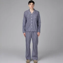 Pyjamas & Unterwäsche*Sporty & Rich Faubourg Pyjama Top Navy / White