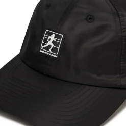Caps & Bucket Hats*Sporty & Rich Running Woman Nylon Hat Black