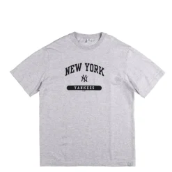 T-Shirts*Sporty & Rich x '47 & The New York Yankees League T-Shirt Heather Gray