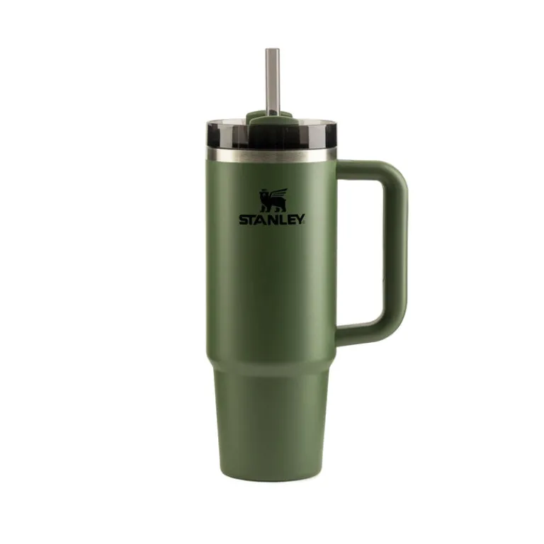 Trinkflaschen*Stanley Quencher H2.0 Flowstate Tumbler 0.8L Dried Pine