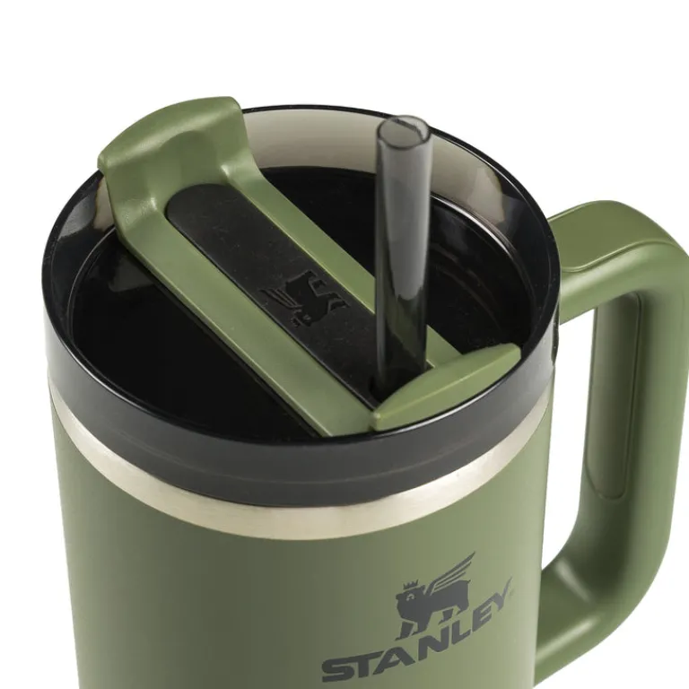 Trinkflaschen*Stanley Quencher H2.0 Flowstate Tumbler 0.8L Dried Pine