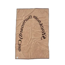 Badezimmer*Stockholm Surfboard Club Regular Logo Towel Brown