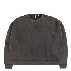 Crewnecks*Sunflower Crew Sweat Antracite Washed