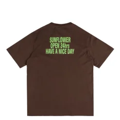 T-Shirts*Sunflower Easy Hours Tee Brown