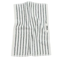 Badezimmer*Tekla Bath Towel Racing Green Stripes