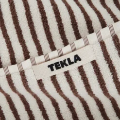 Badezimmer*Tekla Bath Towel Kodiak Stripes