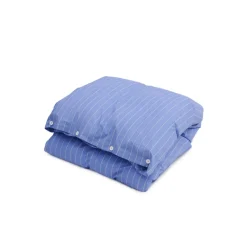 Schlafzimmer*Tekla Duvet Cover Clear Blue Stripes