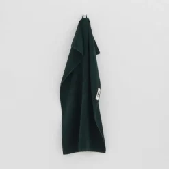 Badezimmer*Tekla Guest Towel Forest Green