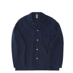 Pyjamas & Unterwäsche*Tekla Pyjamas Shirt True Navy