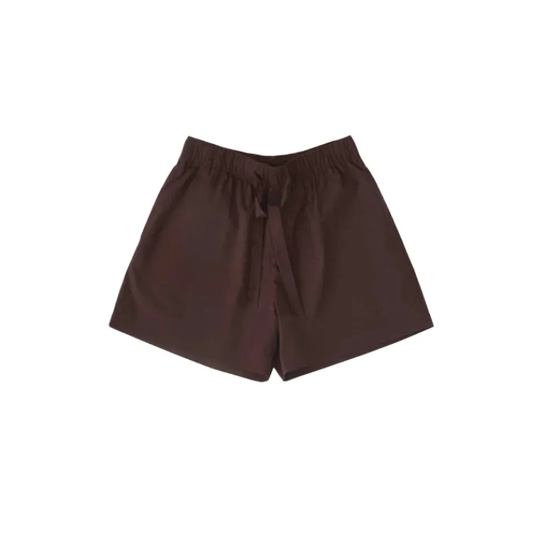 Pyjamas & Unterwäsche*Tekla Pyjamas Shorts Coffee
