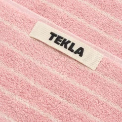 Badezimmer*Tekla Washcloth Shaded Pink Stripes