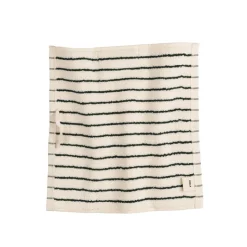 Badezimmer*Tekla Washcloth Racing Green Stripes