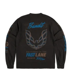 T-Shirts*Test Drive Bandit Longsleeve Vntg Black