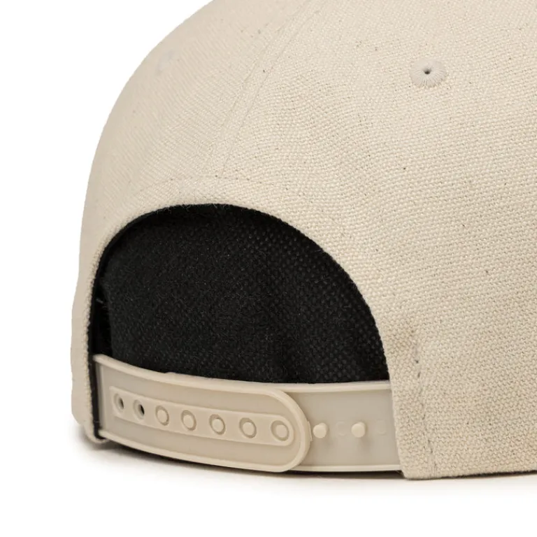 Caps & Bucket Hats*Test Drive Canvas Logo Hat Off White / Black