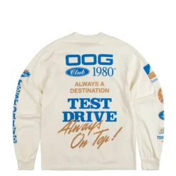 T-Shirts*Test Drive On Top Longsleeve Off White