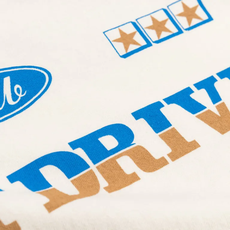 T-Shirts*Test Drive On Top Longsleeve Off White
