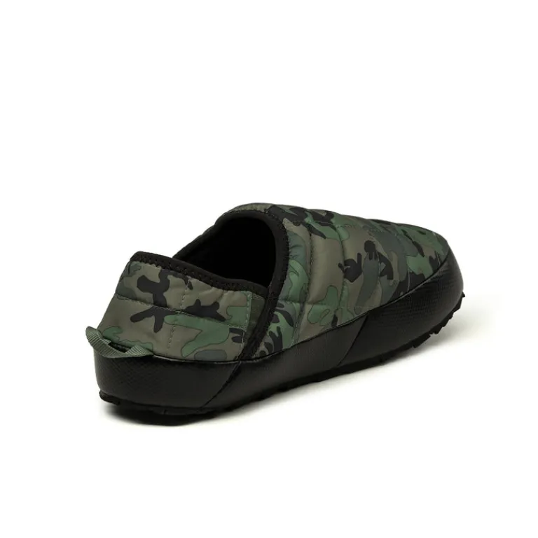 Vegane Sneaker|Mules & Slides*The North Face Thermoball Traction Mule V Thyme Bruschwood Camo Print / Thyme