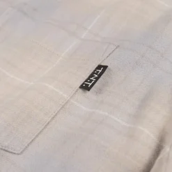 Hemden*thisisneverthat Flannel Check Shirt Grey