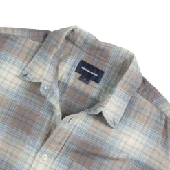 Hemden*thisisneverthat Flannel Check Shirt Brown