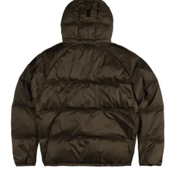 Jacken*thisisneverthat *Gore-Tex Windstopper* Down Puffer Jacket Olive Brown