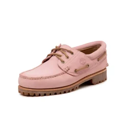 Leder Sneaker|Loafer*Timberland Authentics 3 Eye Classic Lug Medium Pink