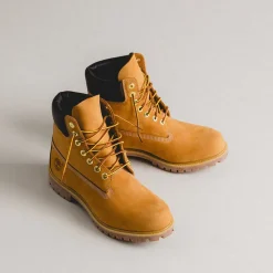 Leder Sneaker|High-Top Sneaker*Timberland Premium 6-Inch Lace Up Boot *Waterproof* Wheat