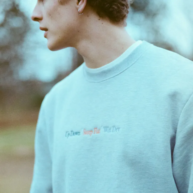 Crewnecks*Trekk by Asphaltgold Trekk Crewneck Heather Grey / Multi
