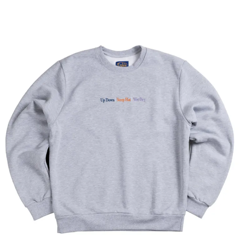 Crewnecks*Trekk by Asphaltgold Trekk Crewneck Heather Grey / Multi