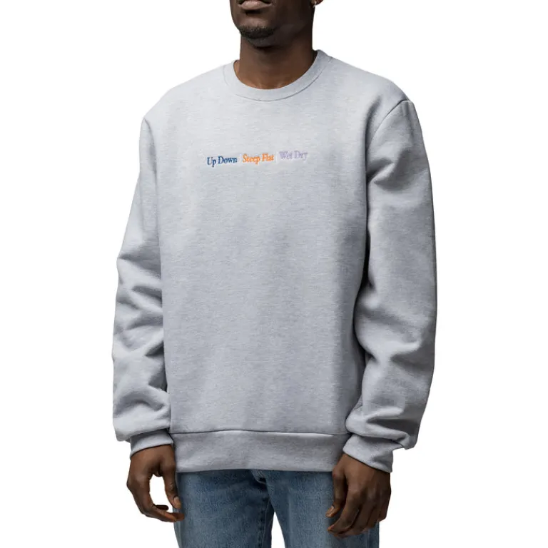 Crewnecks*Trekk by Asphaltgold Trekk Crewneck Heather Grey / Multi